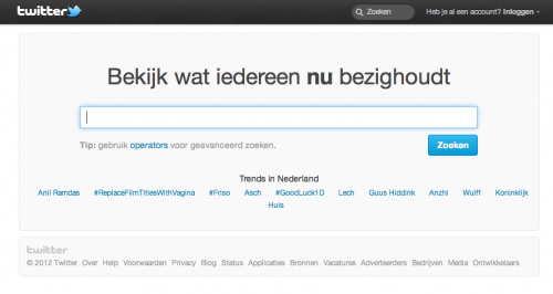 Friso is Trending Topic op Twitter in Nederland 17:00u