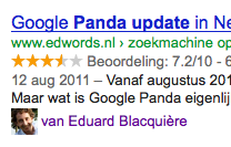 Authorship markup binnenkort in Google.nl?