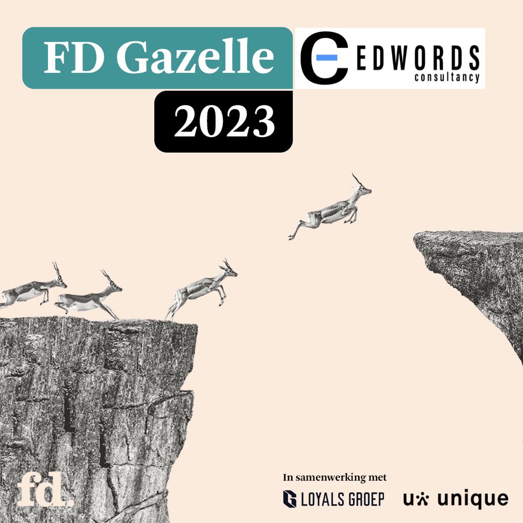 Edwords Consultancy B.V. is FD Gazelle 2023